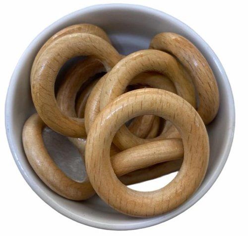 TAHTA HALKA 3.5 CM (100 AD) KREM