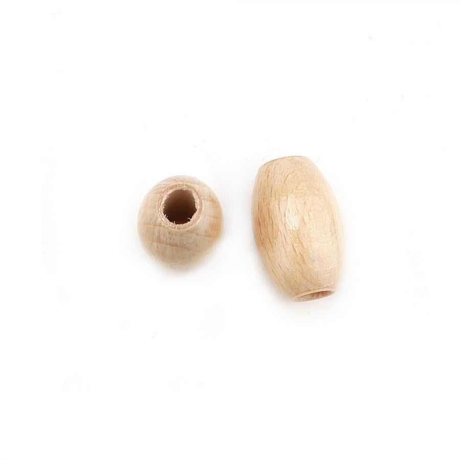 TAHTA 15 MM OVAL BONCUK (1 KG)