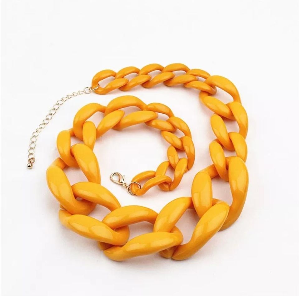 NO:163 TAŞSIZ DÜZ PLASTİK ZİNCİR (355 ADET) SİYAH