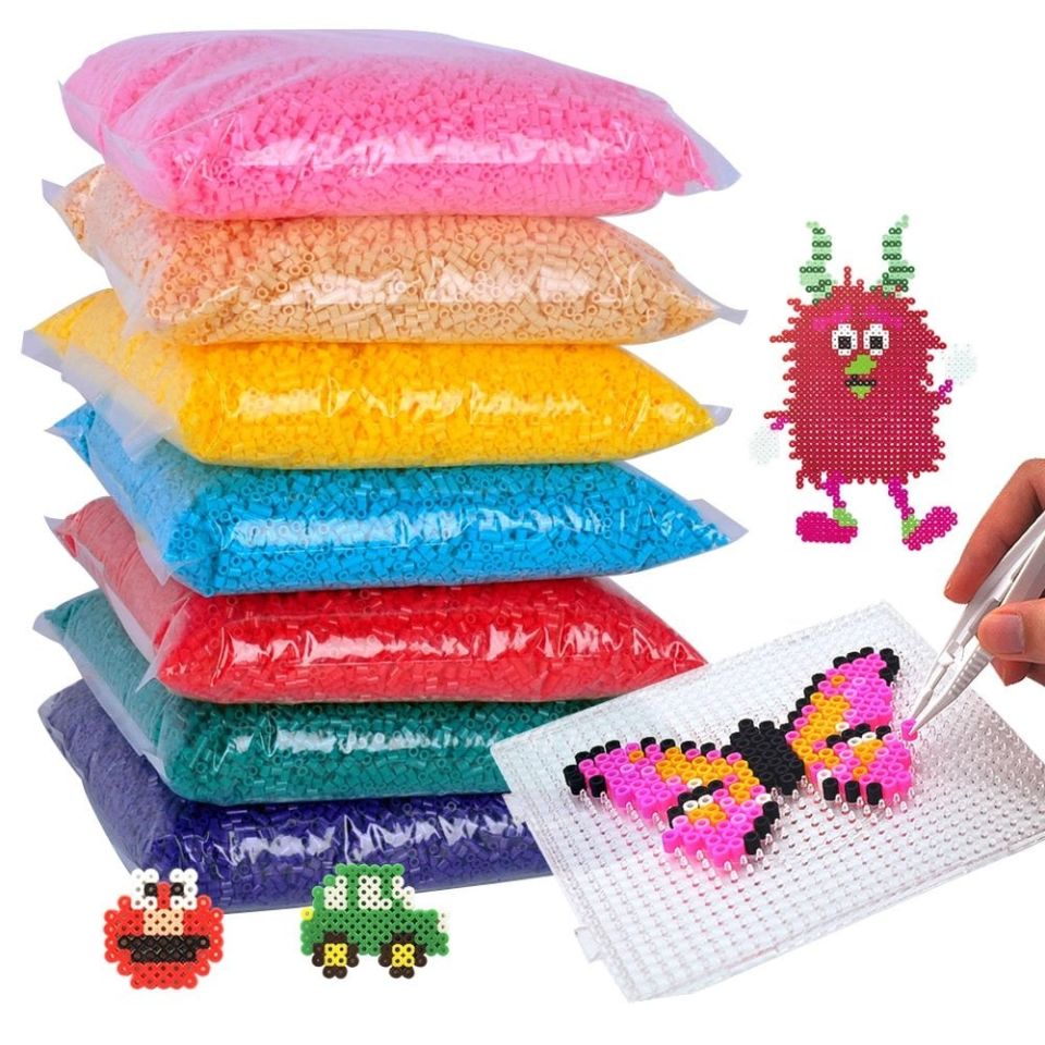 HAMARAT BONCUK Ütü ile yapışır  (1KG) KOYU MAVİ