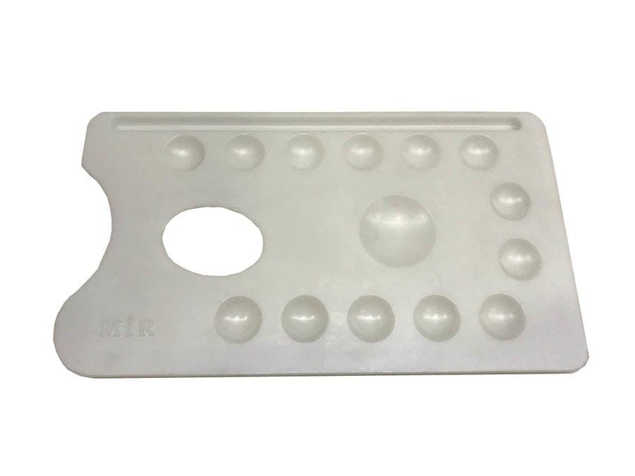 PLASTİK KARE BOYA PALETİ(24*14) 14 BÖLMELİ