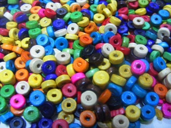 8MM TAHTA TIPA BONCUK (1Kg)