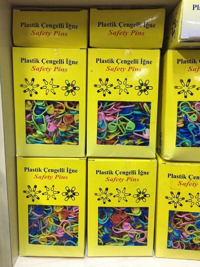 ARMUT MODEL PLASTİK ÇENGELLİ İĞNE (500'LÜ PAKET)