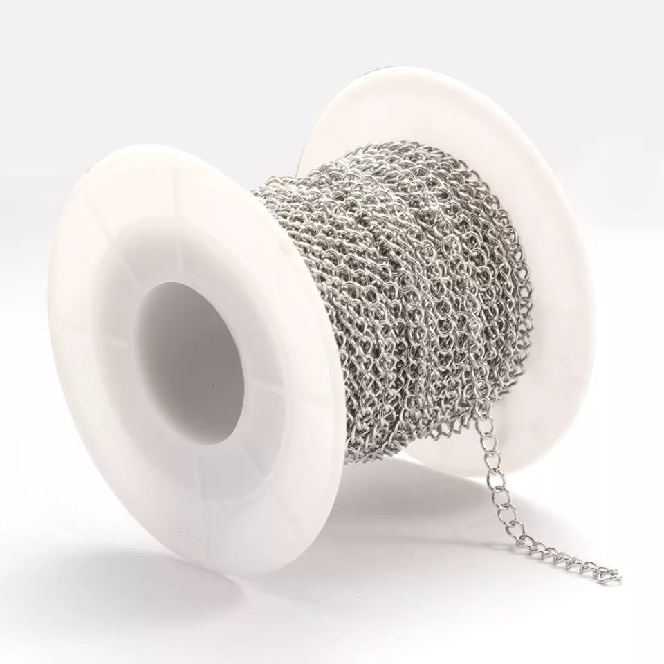 METAL ZİNCİR 1MM (100 METRE) Altın sarı