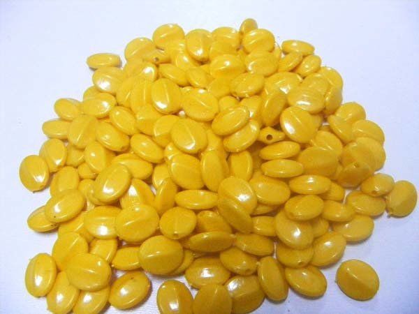 KÜÇÜK BADEM  BALIK BONCUK (100 GR) KOYU SARI