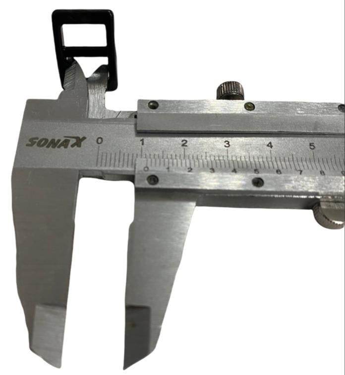 1 CM AYAR TOKASI GENİŞ (1000 ADET) AÇIK TURUNCU