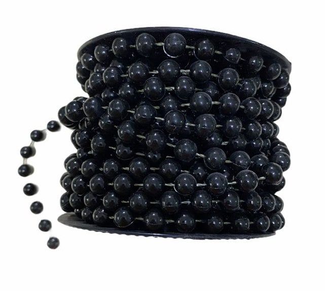 8MM MAKARA  BONCUK (10 YARDA) SİYAH