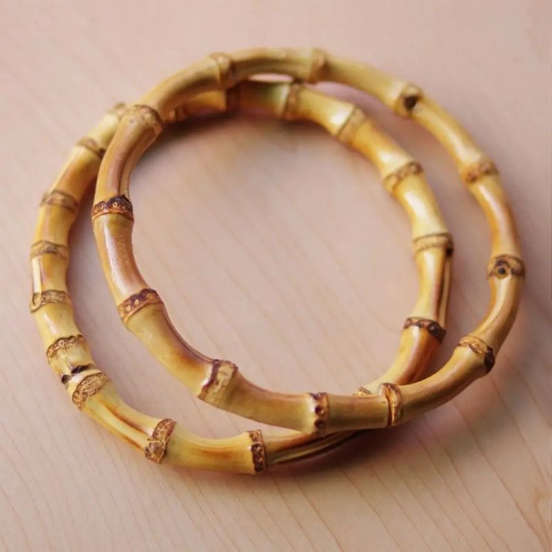 12CM DOĞAL BAMBU ÇANTA SAPI (1 ÇİFT)