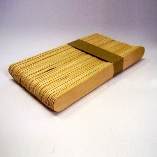 AHŞAP KALIN ÇUBUK - DİL ÇUBUĞU  (1.7CM - 50 ADET)