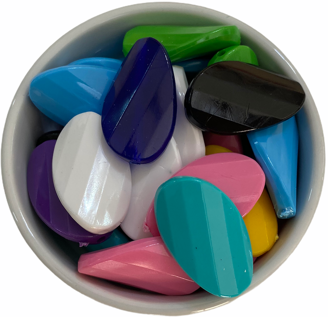 NO:18 *KRİSTAL CİPS BONCUK (1 KG)