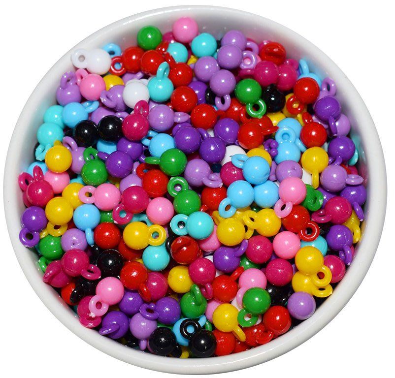 NO: 201 *6 MM KULPLU YAZMA BONCUĞU (8070 AD) KARIŞIK