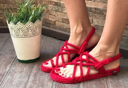 BÜKÜMLÜ KORDON İP 6 mm (50 METRE) KIRMIZI