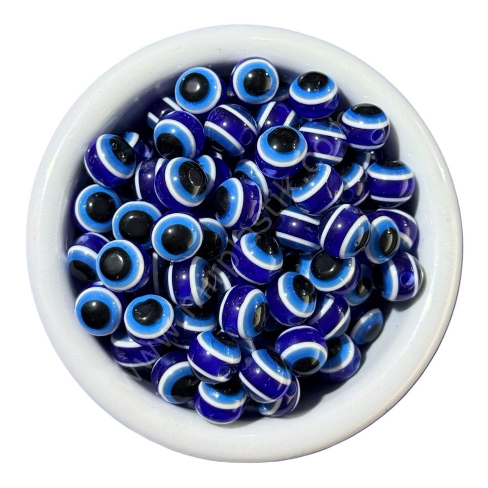 8 MM POLYESTER NAZAR BONCUK 250 GR