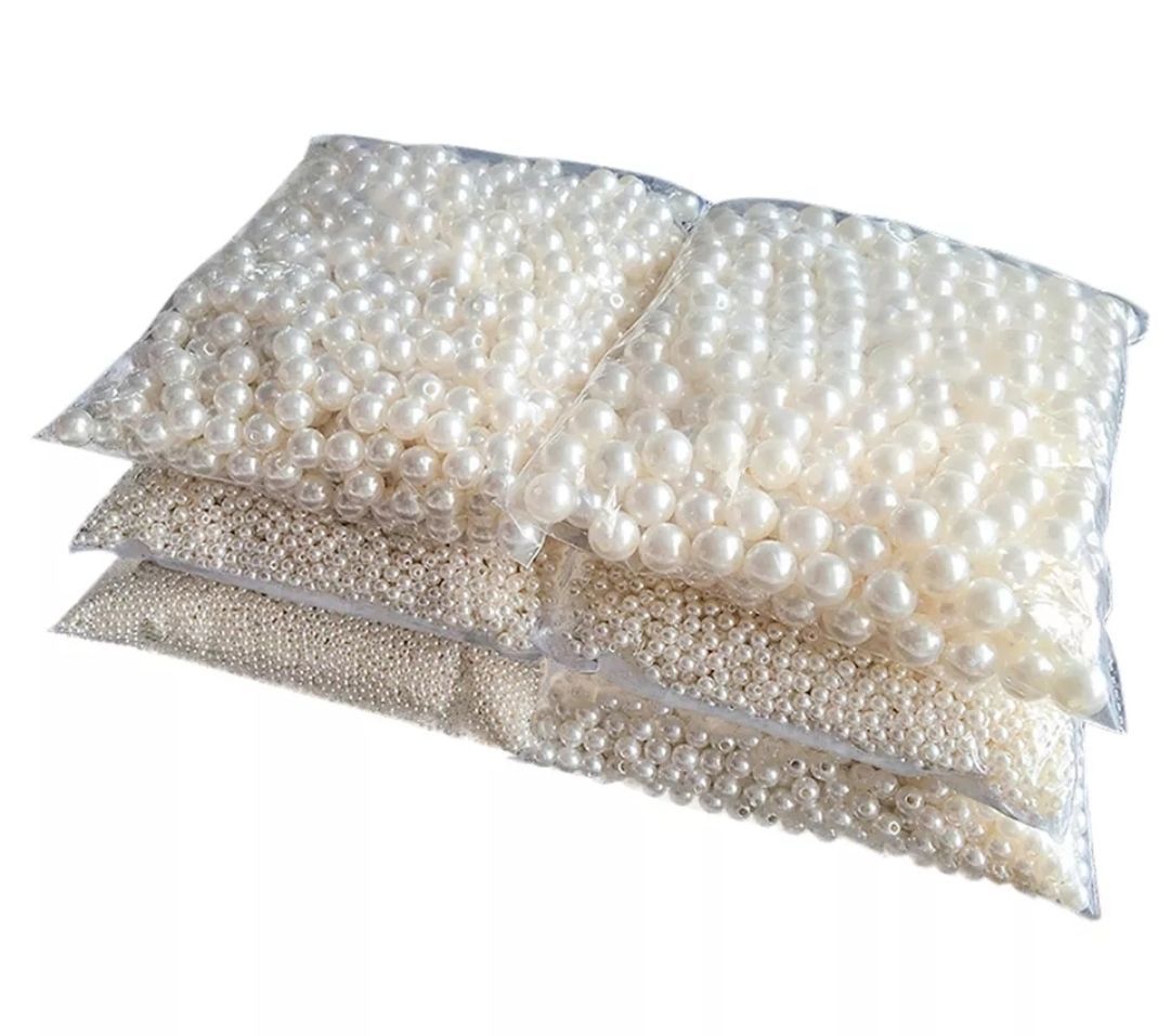 PLASTİK DÖKME BONCUK ABS İNCİ 4MM