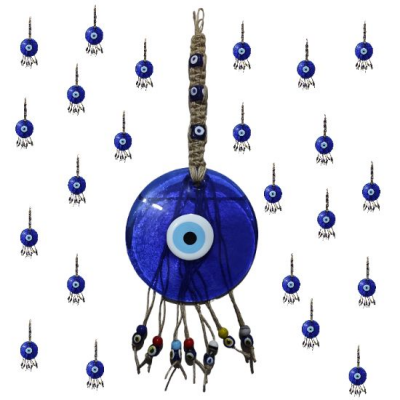 EVİL EYE NO:10  ZARLI  22 CM NAZAR BONCUĞU