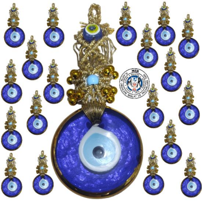 EVİL EYE N0:2 ALTIN VARAKLI (7 CM)