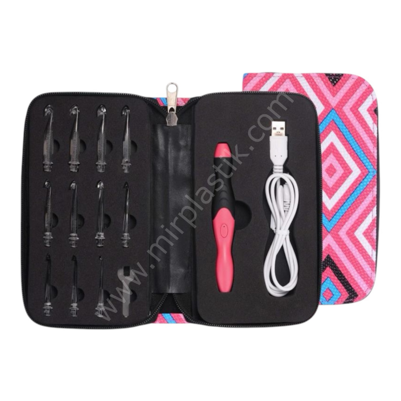 CÜZDANLI IŞIKLI TIĞ SET (11 BOY)