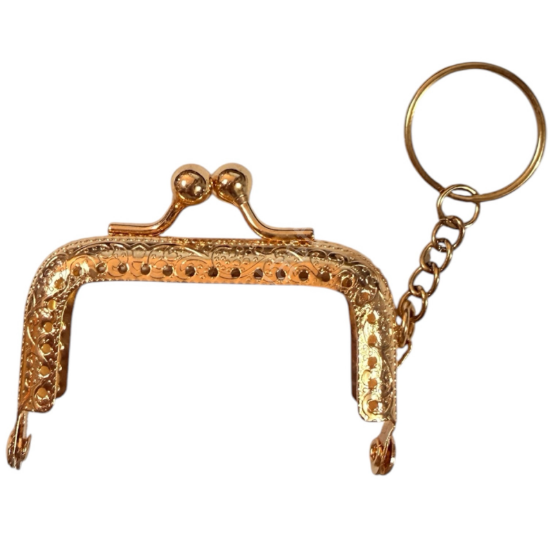 ANAHTARLIK  BURSU KLİPSİ DELİKLİ  6,5 CM