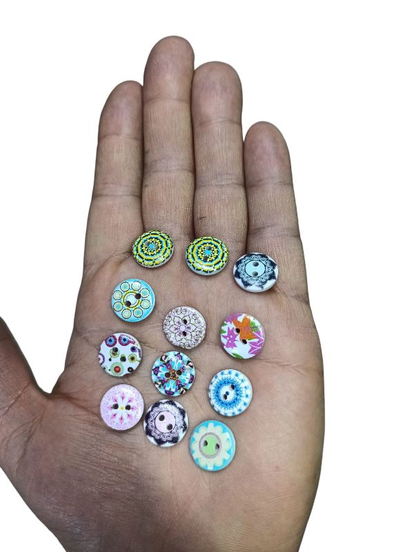 BASKILI AHŞAP BEBE DÜĞME (1200 ADET)