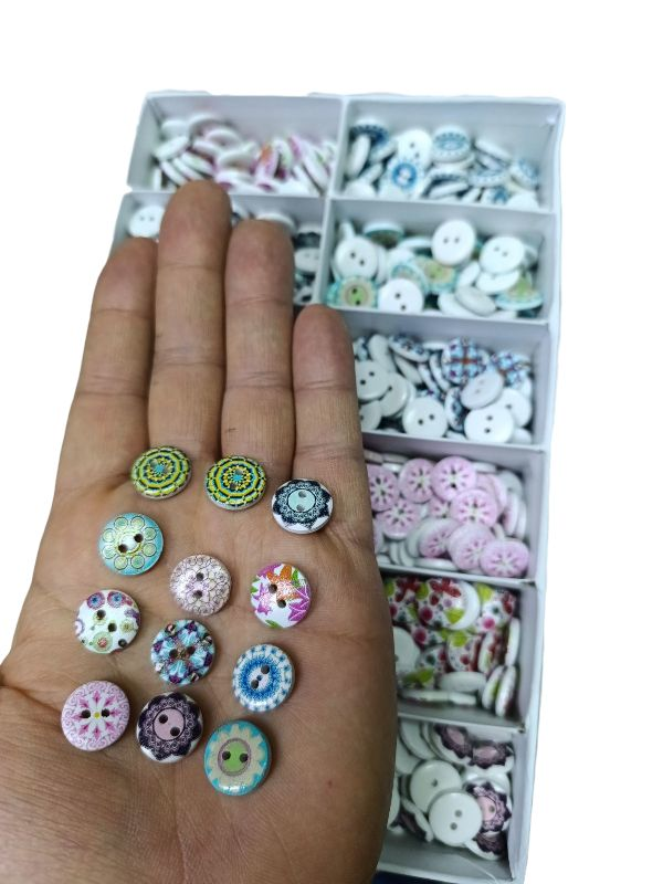 BASKILI AHŞAP BEBE DÜĞME (1200 ADET)