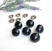 24 MM VİDALI GÖZ (100 ADET) AMİGURUMİ