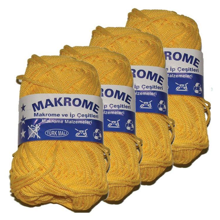 Makrome İpi 3 Numara YEŞİL