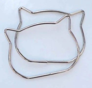 11 CM METAL KEDİ ÇANTA SAPI