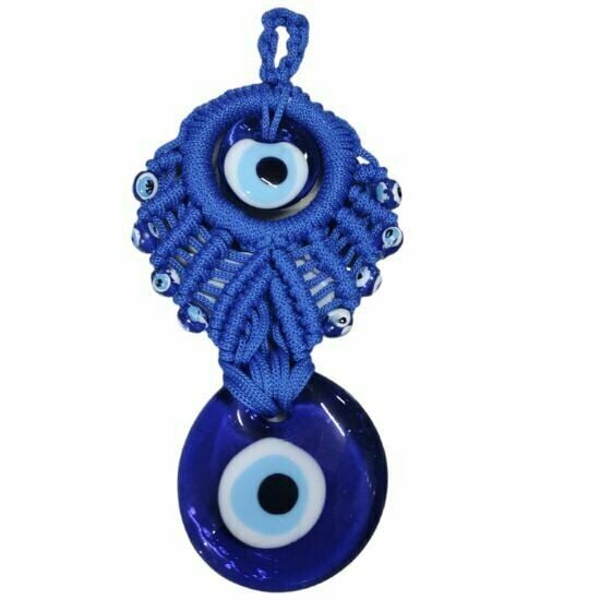 EVİL EYE - ÇİFTLİ KASNAK 5,5 CM NO:1 NAZAR BONCUĞU