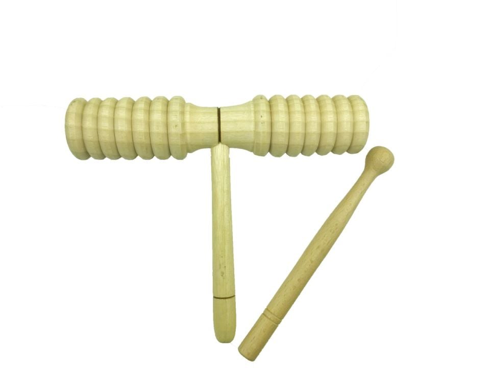 AHŞAP MÜZİK  RİTİM ALETİ TIRTIR MARAKAS