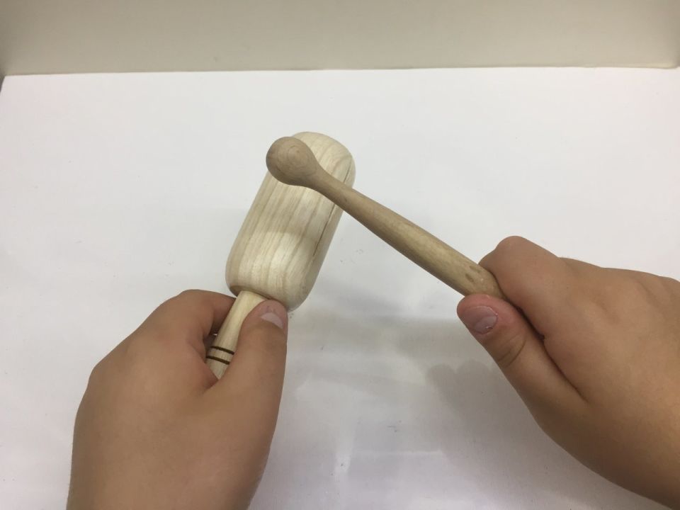 AHŞAP MÜZİK  ALETİ (SES BLOĞU)