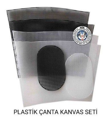 Çanta Kanvas 3 lü seti BEYAZ
