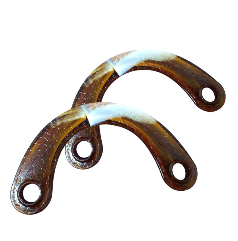 BÜYÜK DERİ DESENLİ ÇANTA SAPI (1 ÇİFT)