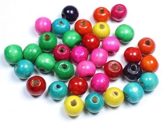 TAHTA 6 MM YUVARLAK BONCUK (1 KG)