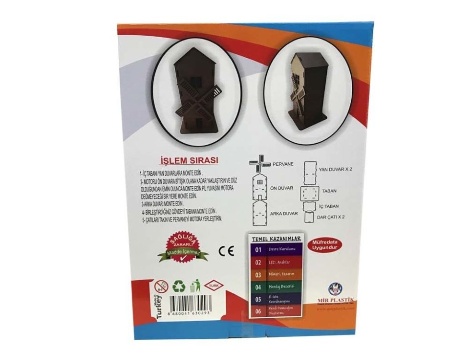 MOTORLU AHŞAP DEĞİRMEN