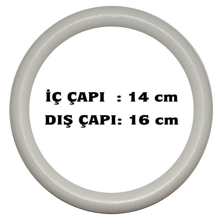 PLASTİK HALKA 16CM (BAYRAK HALKASI)