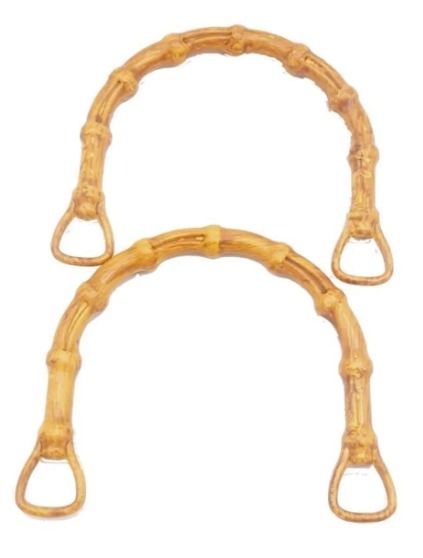 BAMBU DESENLLİ KÜÇÜK C MODEL ÇANTA SAPI(1ÇİFT)