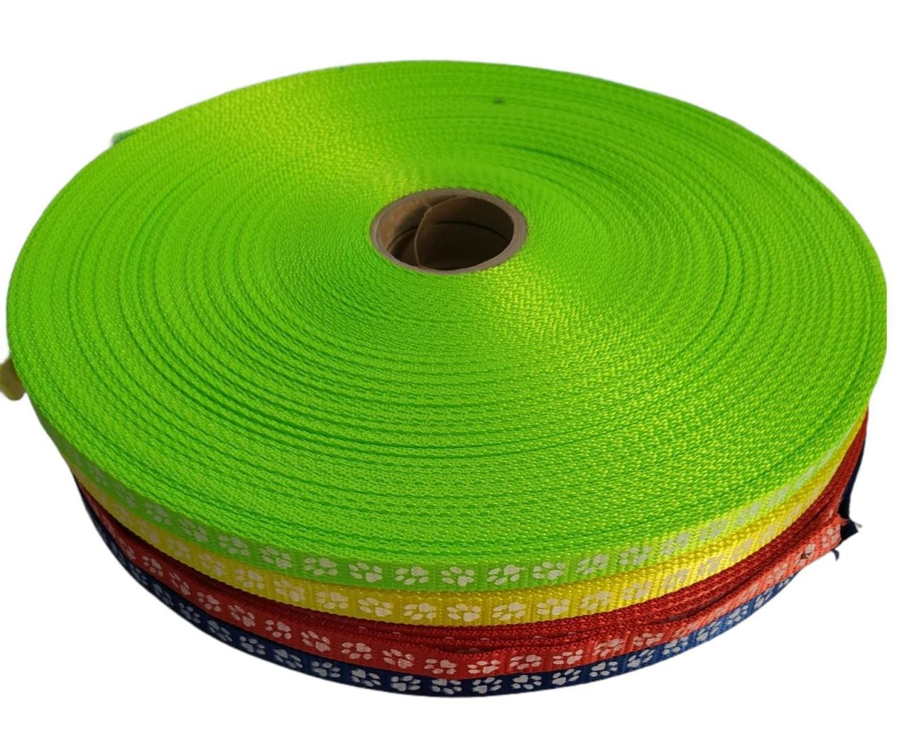 1CM TASMA ŞERİDİ PATİ DESENLİ (50 mt) FISTIK YEŞİL