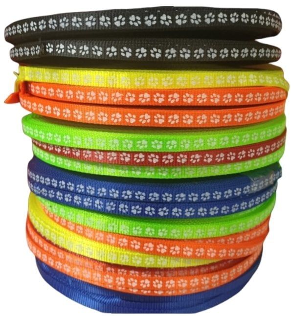 1CM TASMA ŞERİDİ PATİ DESENLİ (50 mt) FISTIK YEŞİL