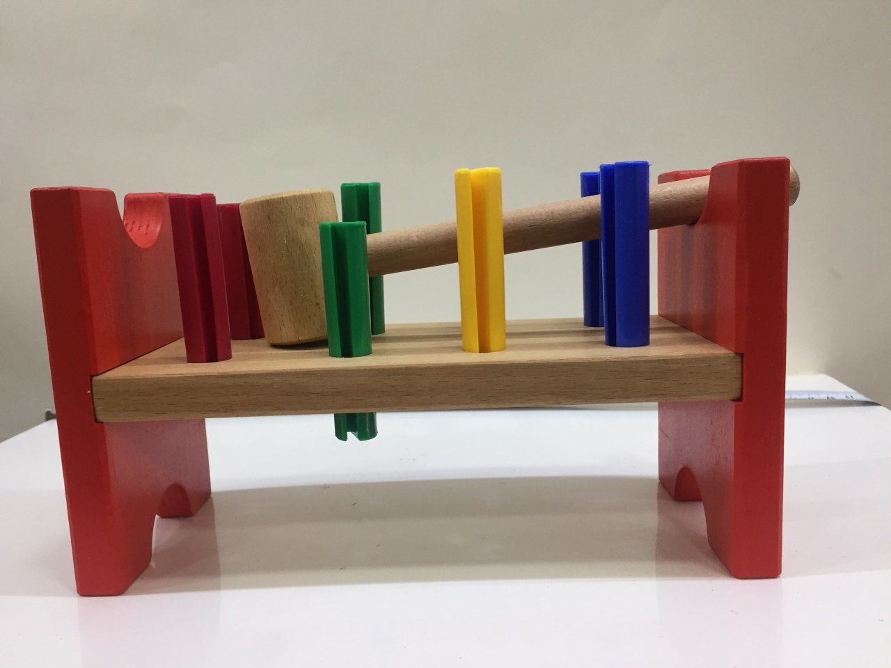 OYUNCAK AHŞAP ÇEKİÇ BLOĞU