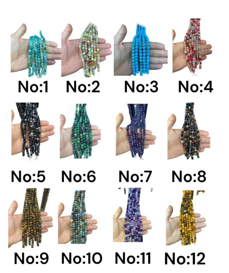 8 MM BONCUK DOĞALTAŞ (1 DİZİ)