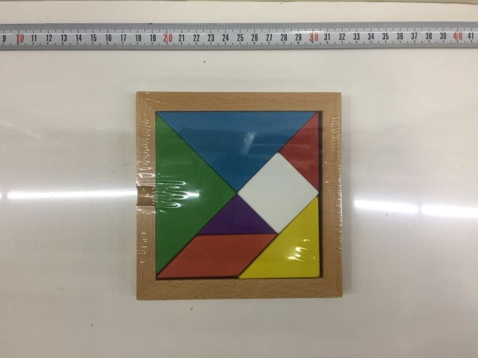 AHŞAP RENKLİ TANGRAM (KÜÇÜK)