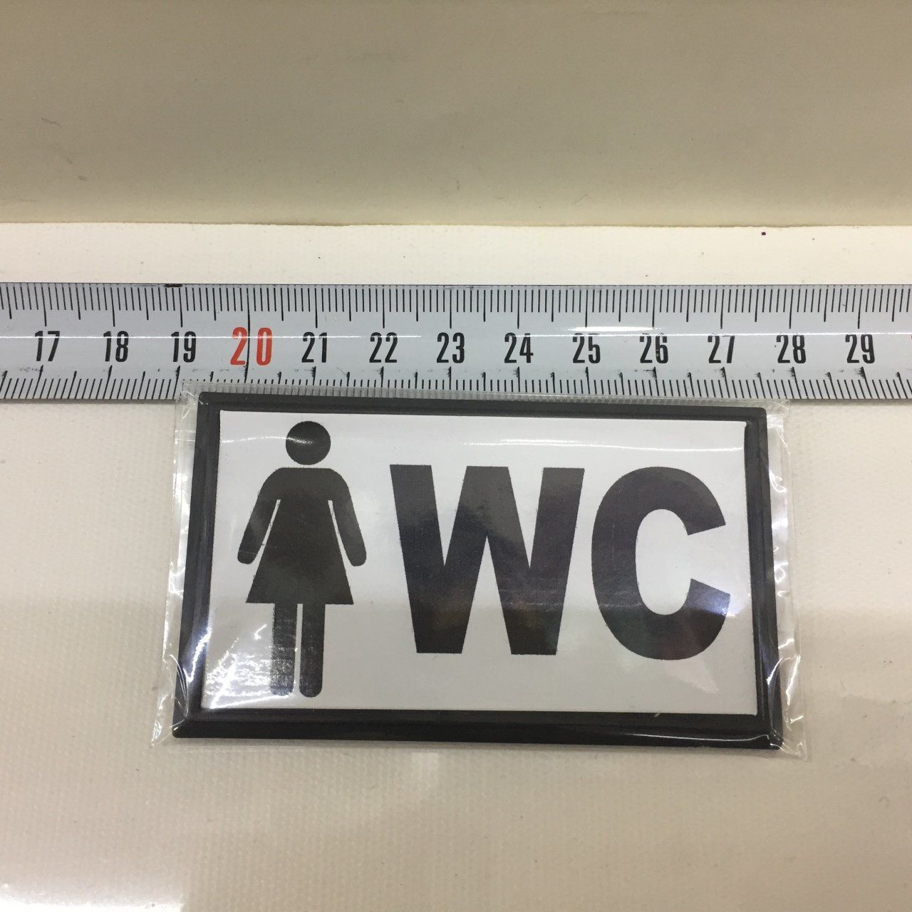 PLASTİK KLİŞE (WC BAYAN)