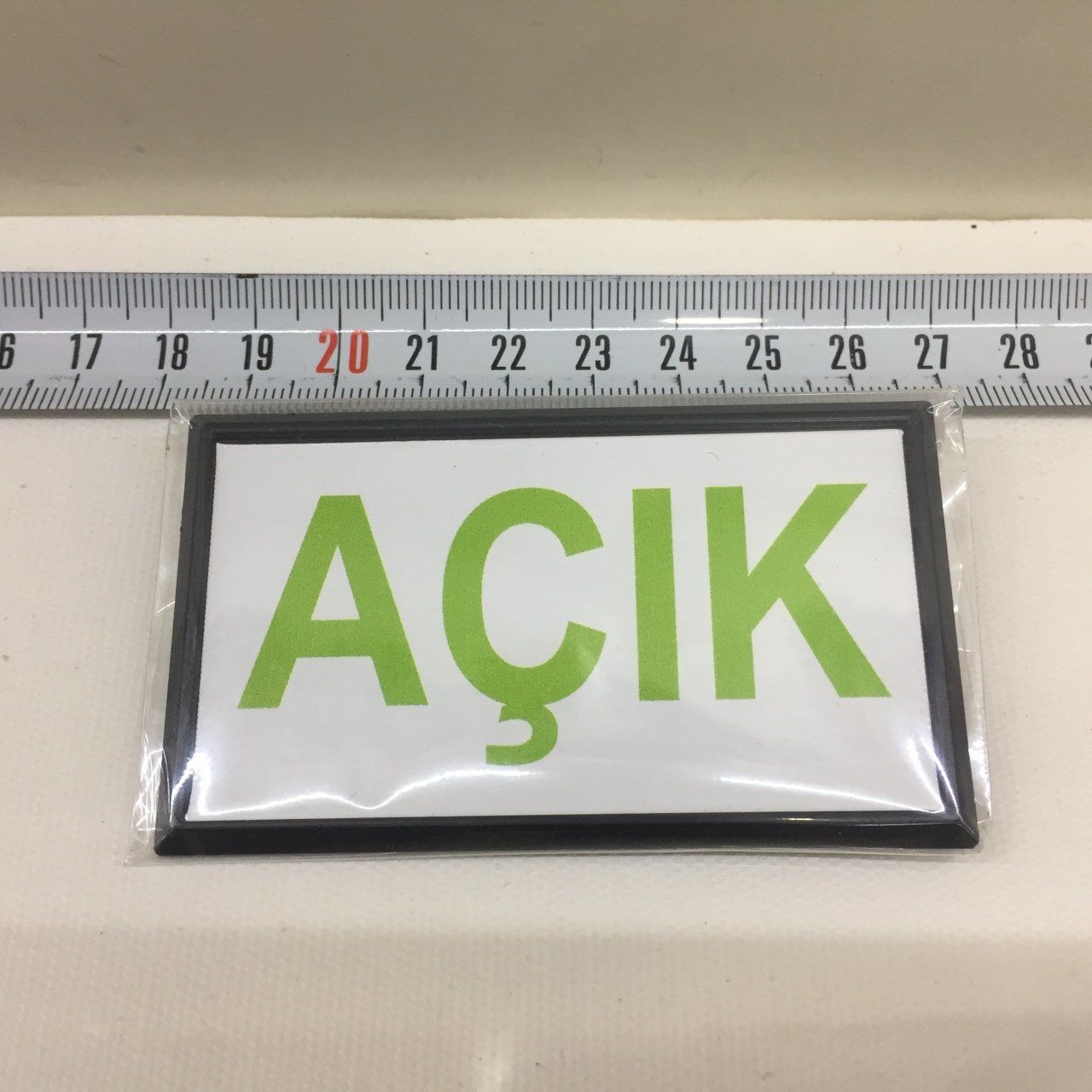 PLASTİK KLİŞE (AÇIK)