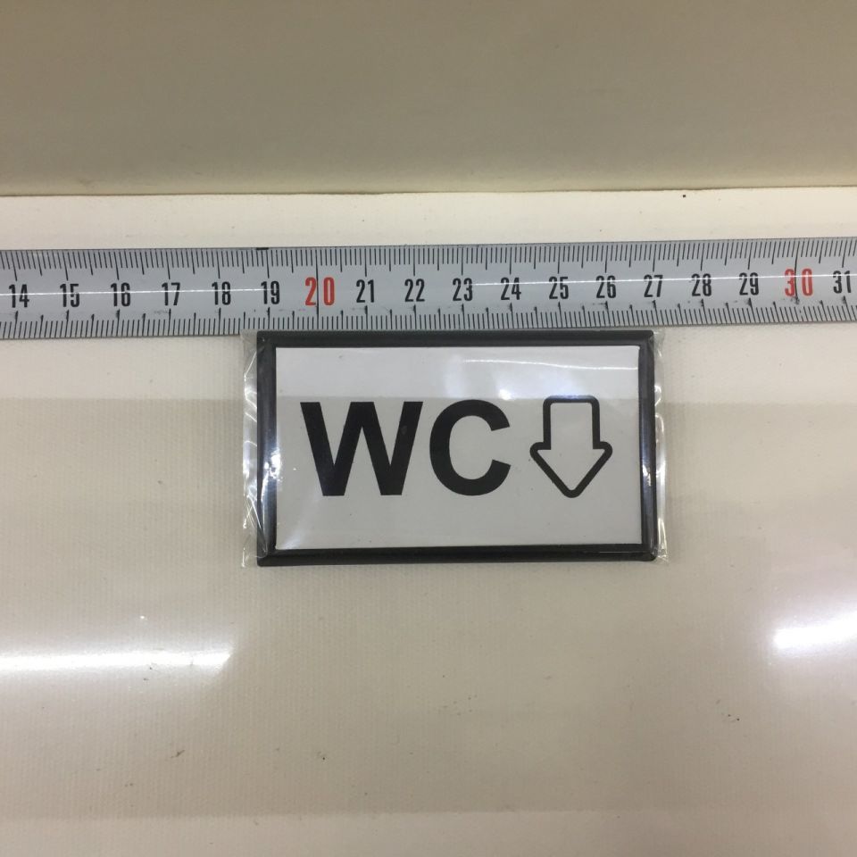 PLASTİK KLİŞE (WC AŞAĞIDADIR)