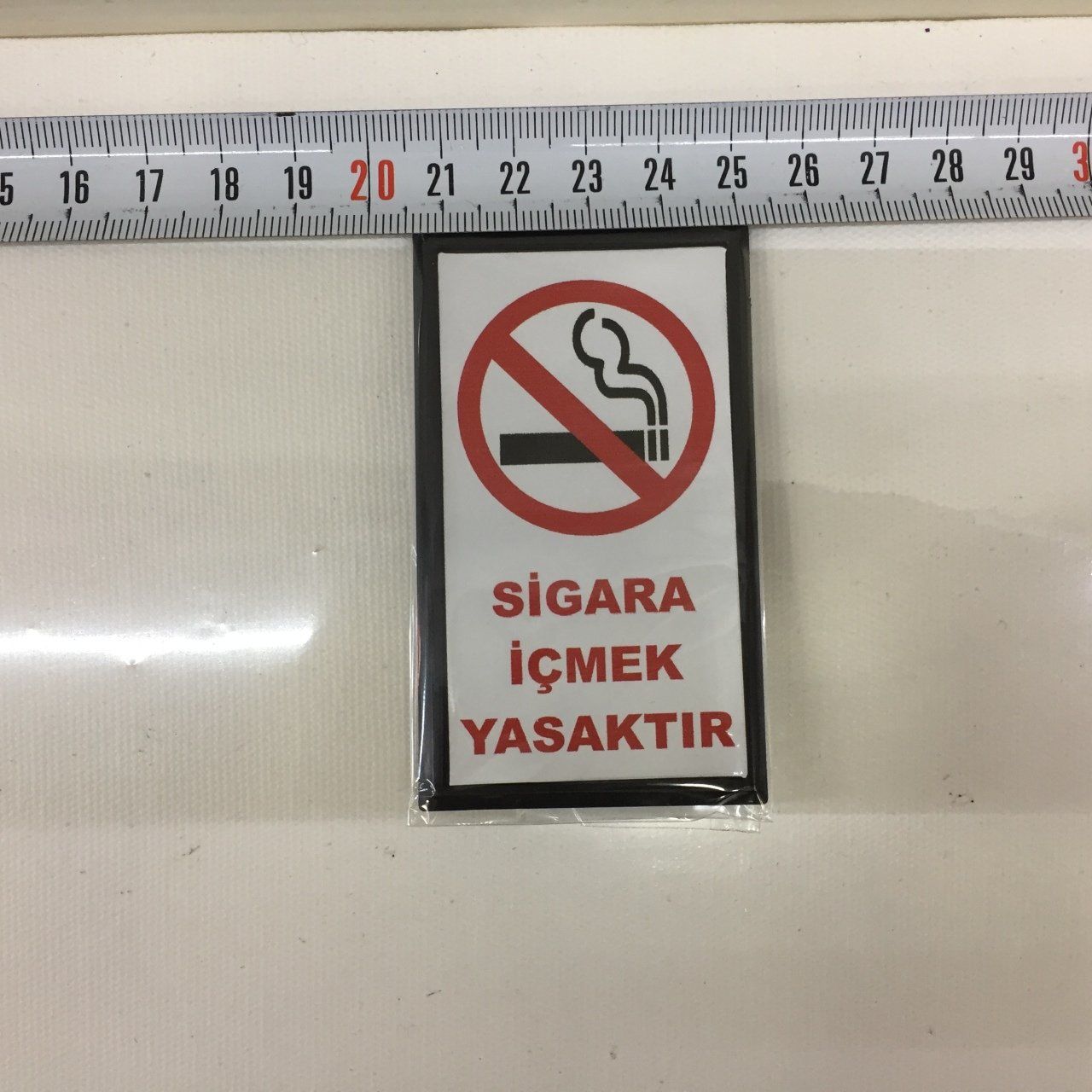 PLASTİK KLİŞE (SİGARA İÇMEK YASAKTIR)