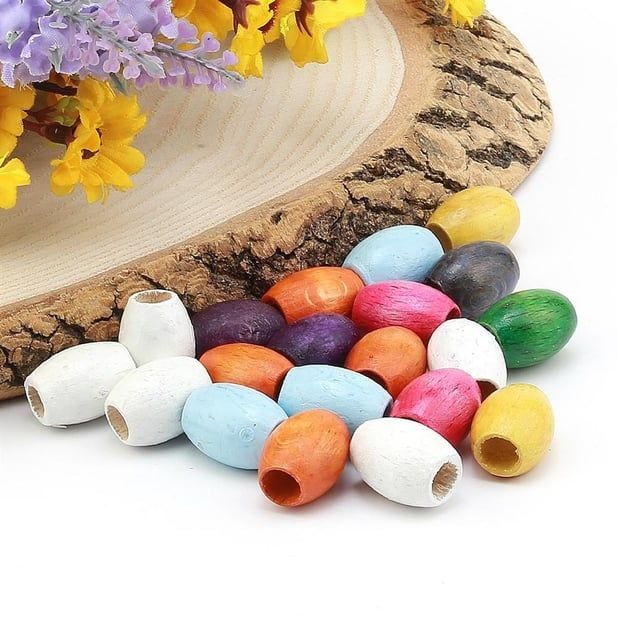 TAHTA 17 MM OVAL BONCUK (1 KG)