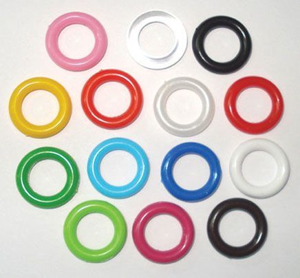 KUŞ HALKASI (BAŞLAMA PLASTİK HALKA NO:1) (1000 AD) AÇIK MAVİ