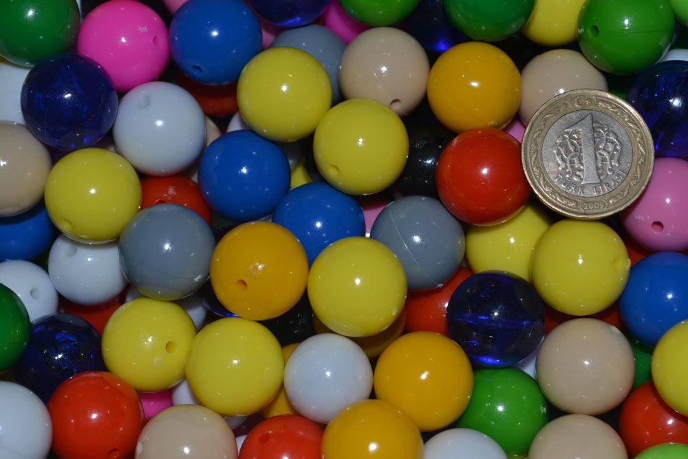 NO:5 *16MM TAKI BONCUĞU (470 AD) KIRMIZI