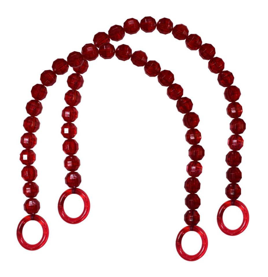 16 MM BONCUKLU ÇANTA SAPI (1 ÇİFT) PETROL