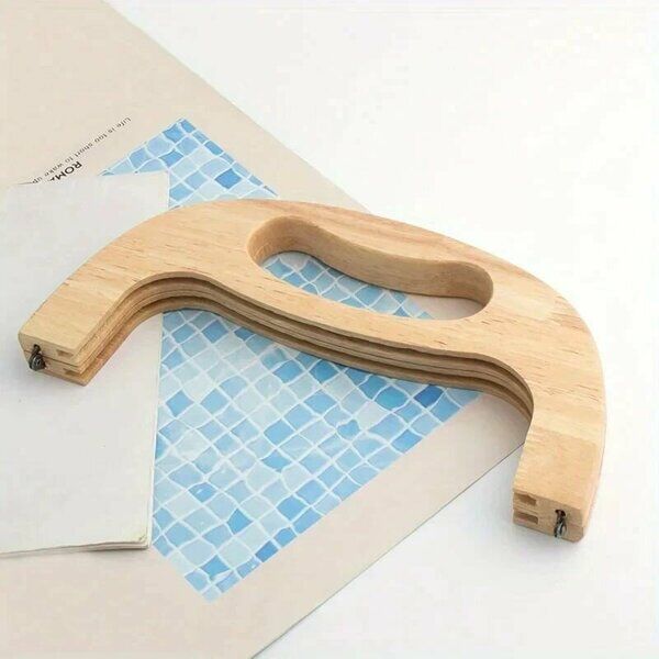 AHŞAP BURS KULPLU OVAL (25CM) (1AD)